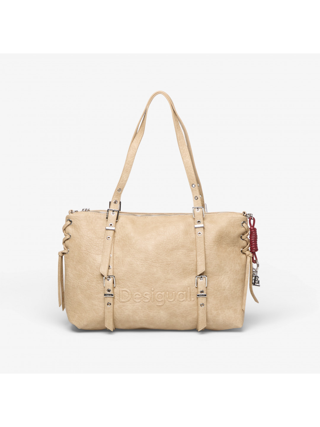 Kabelka Desigual Half Logo Lanuza Bag White Universal
